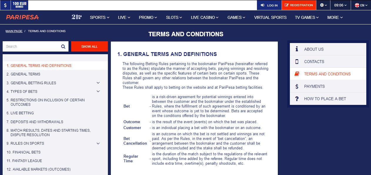 Terms & Conditions